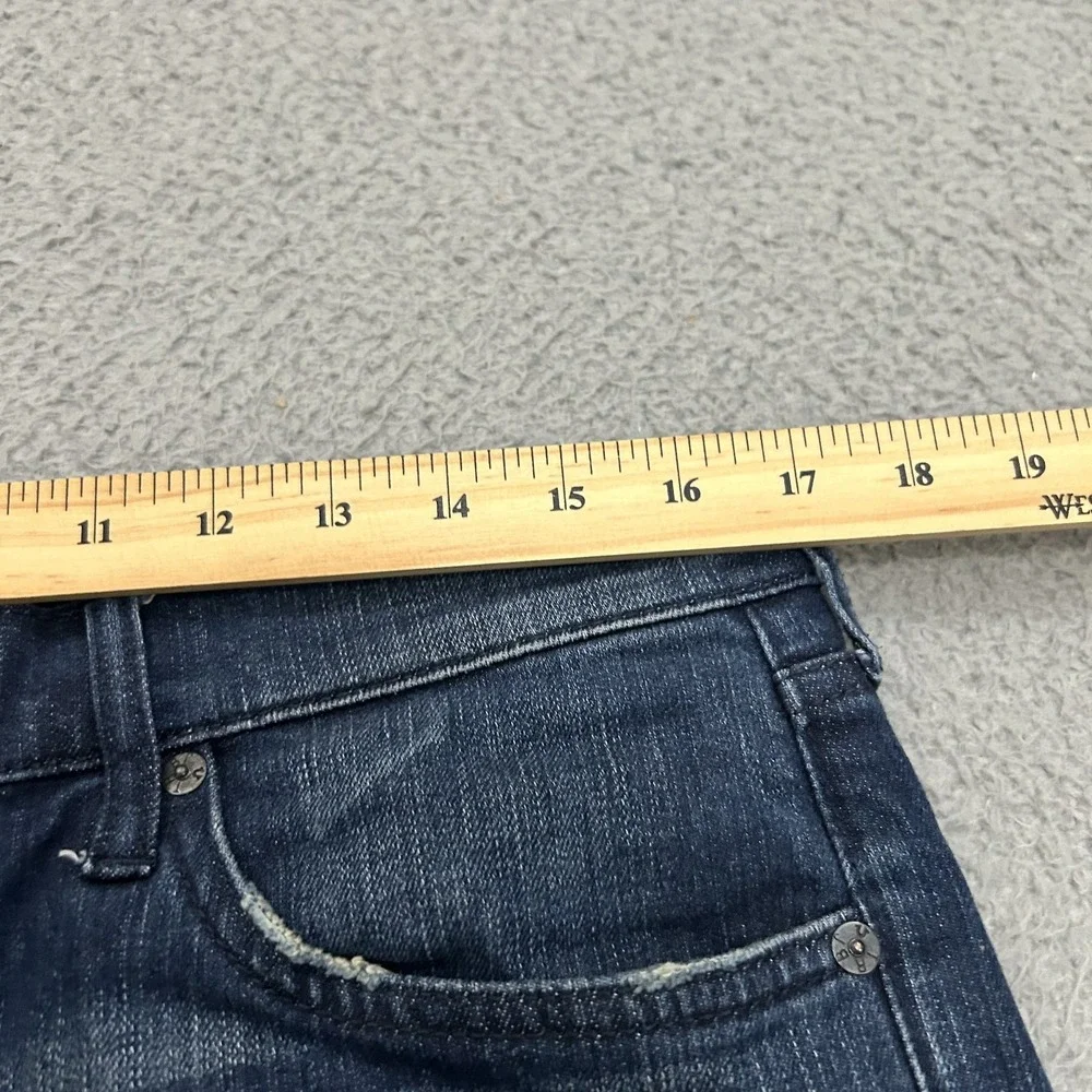 True Religion Jeans Mens 32x32 Blue Denim Rocco Relaxed Skinny Stretch Preppy